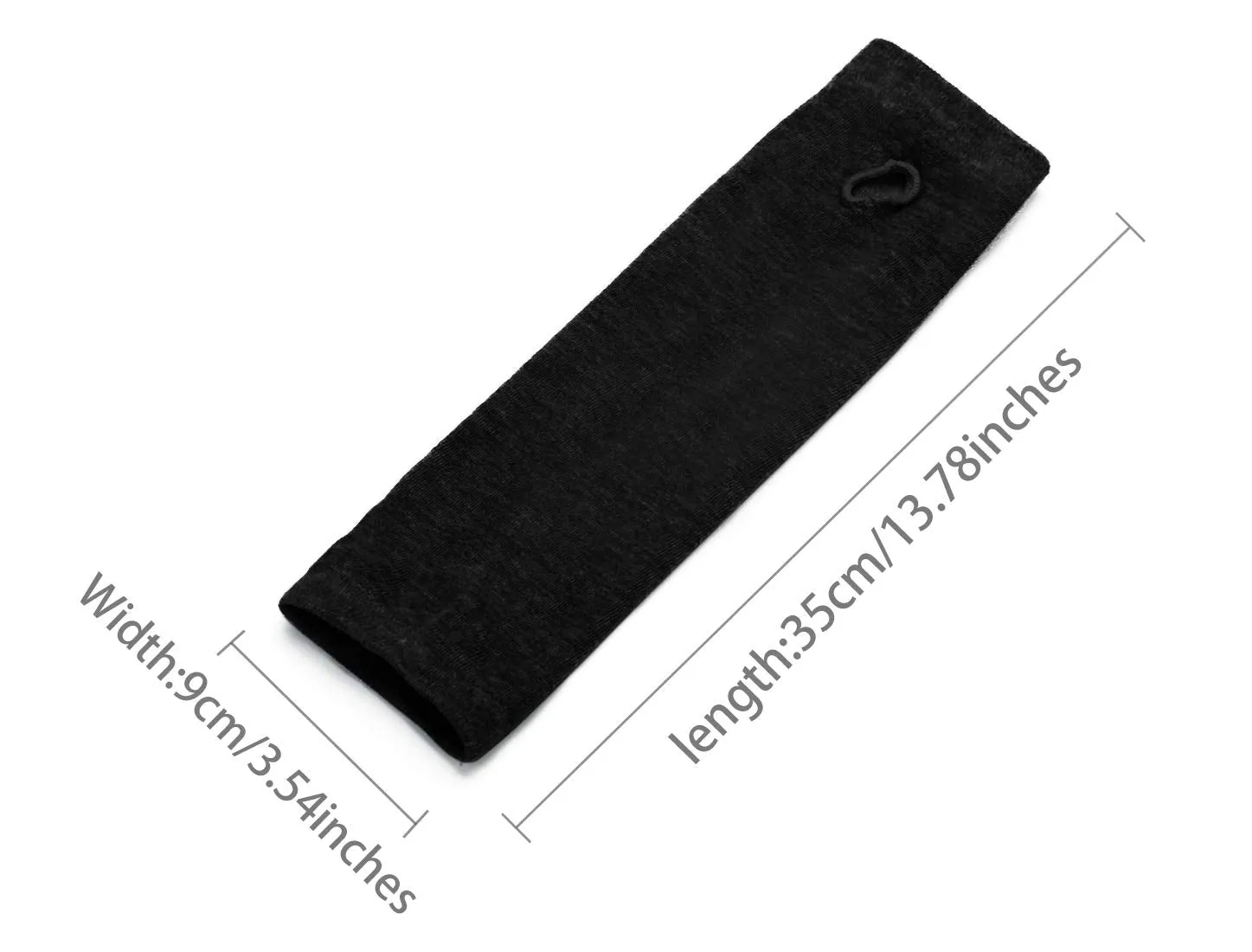 Allegra K Unisex Classic Fashion Stretch Fingerless Arm Warmmer Oversleeve One Size Black