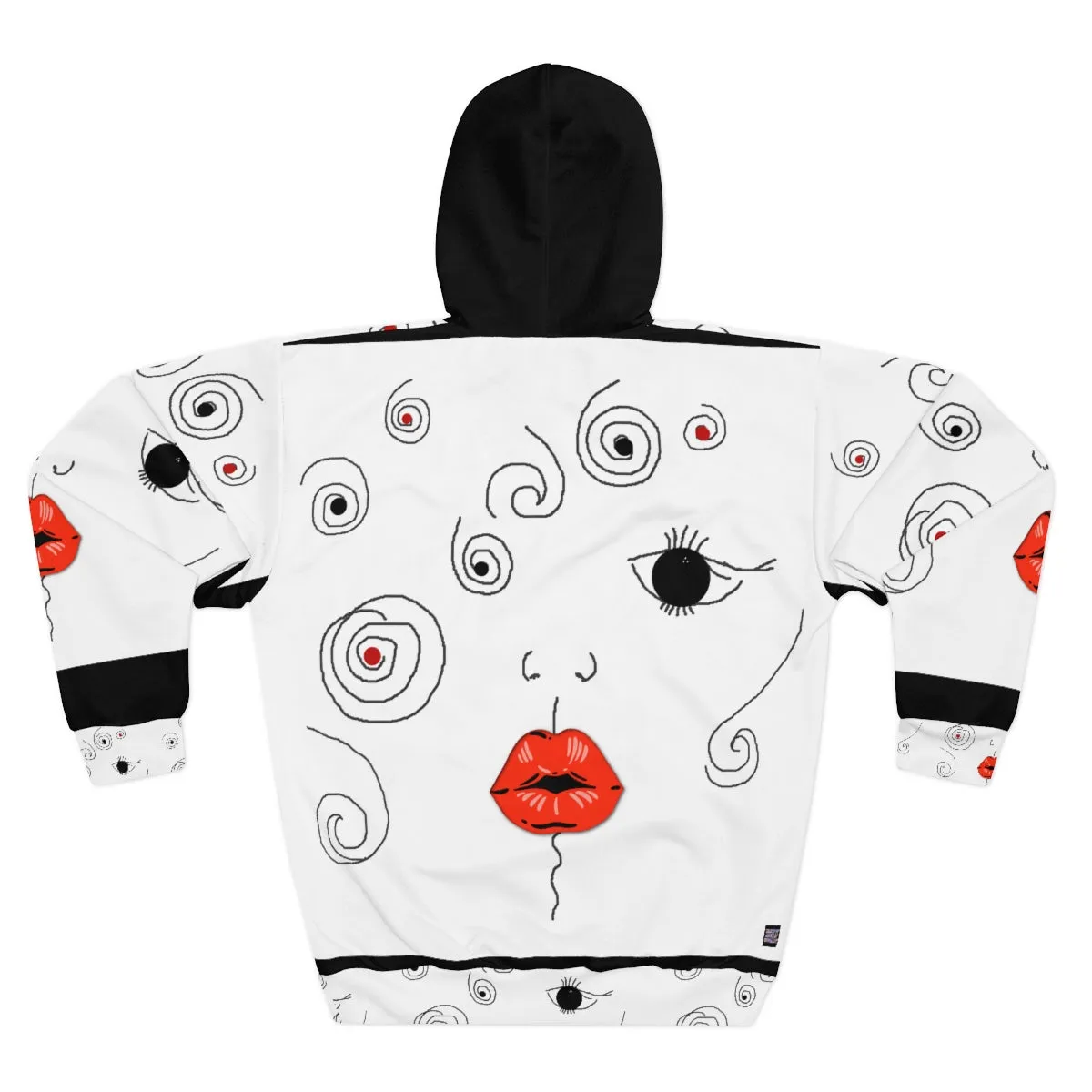 AOP Unisex Pullover Hoodie KISS