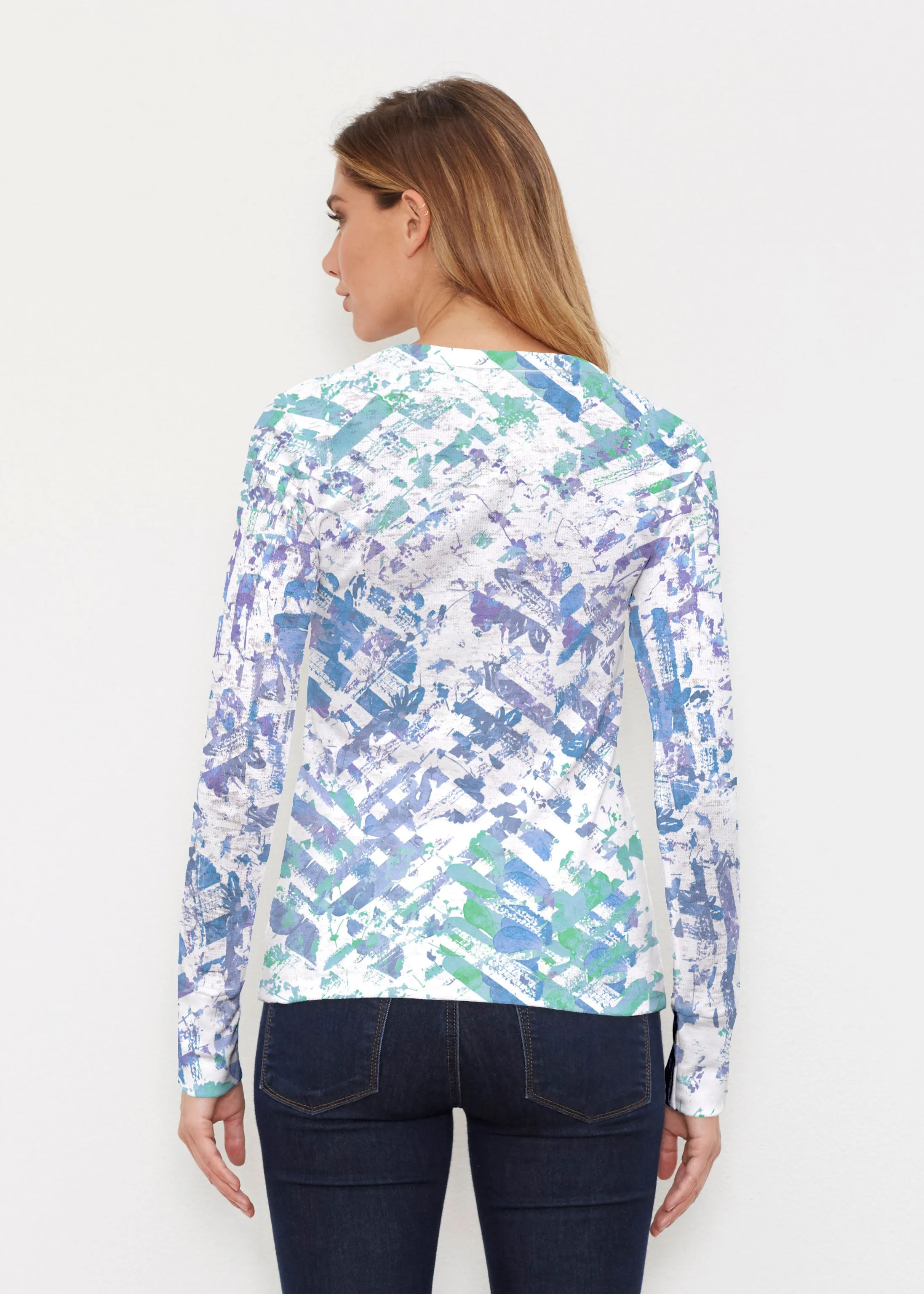 Capizee (16231) ~ Thermal Long Sleeve Crew Shirt