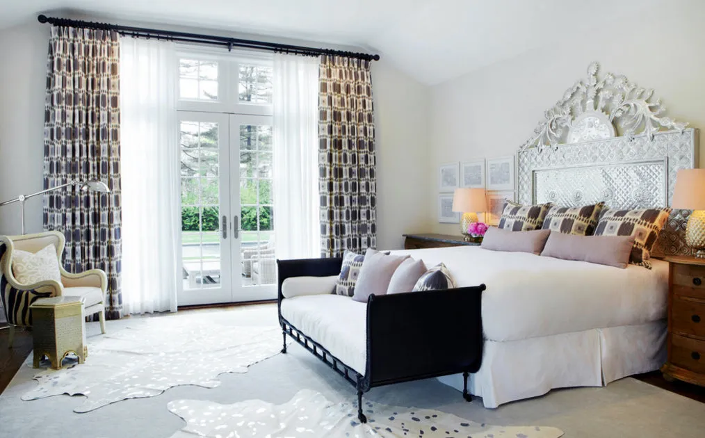 Champagne Curtain Rod 25mm, 1.0m-6.0m