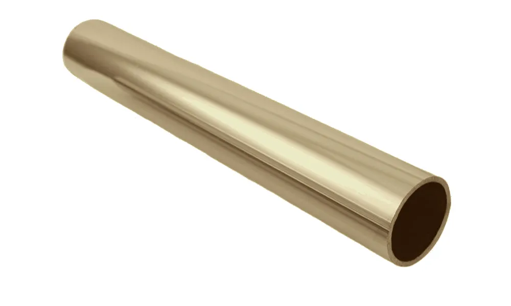 Champagne Curtain Rod 25mm, 1.0m-6.0m