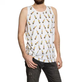 Corona Extra Beer Bottles All Over Print Tank Top
