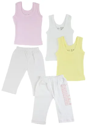 Girls Tank Tops And Track Sweatpants Cs_0446l