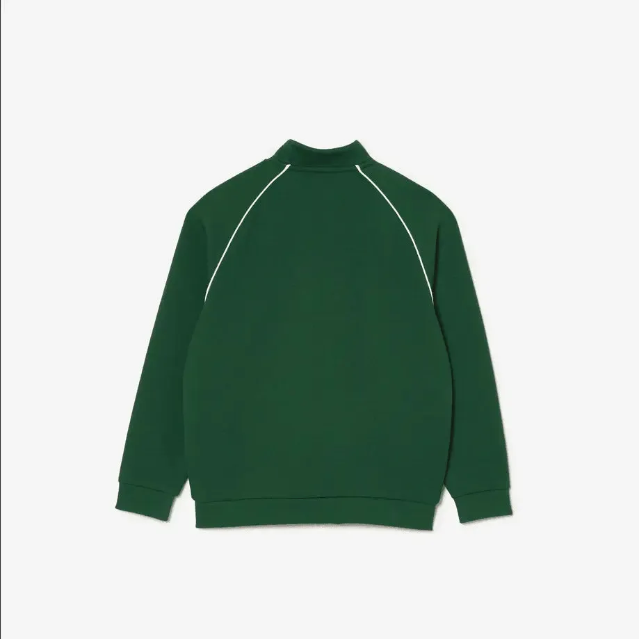 Lacoste Kids' Zip-Up Sweatshirt & Contrast Accent Sweatpants - Green 132