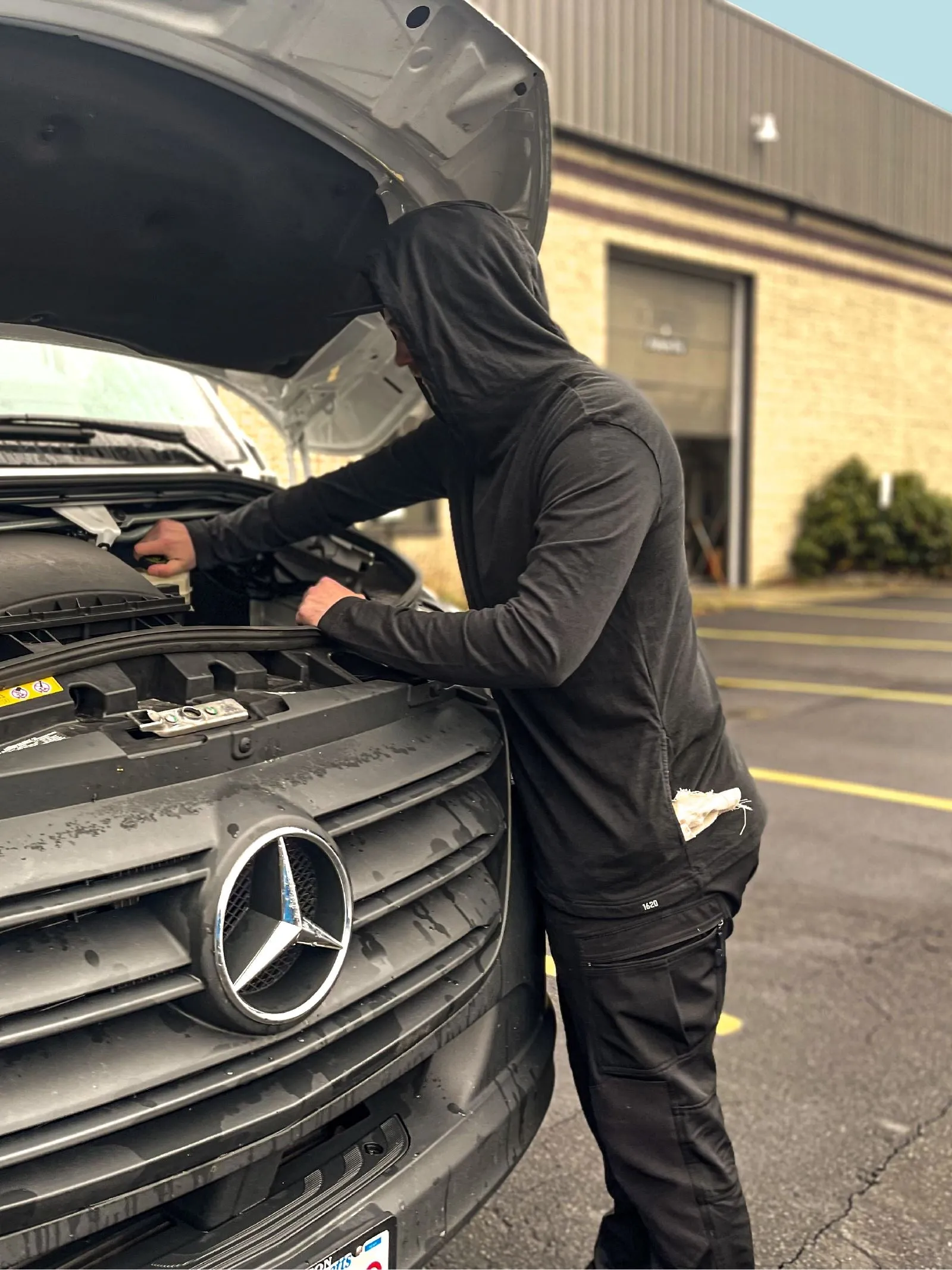 Lightweight NYCO Hooded Long Sleeve