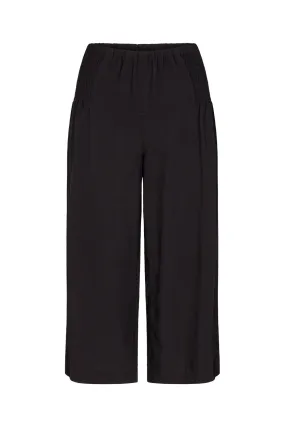 Radia Sustainable Viscose Culottes - Black