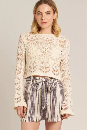 Soft Girl Crochet Sweater – Vintage Charm Meets Modern Style